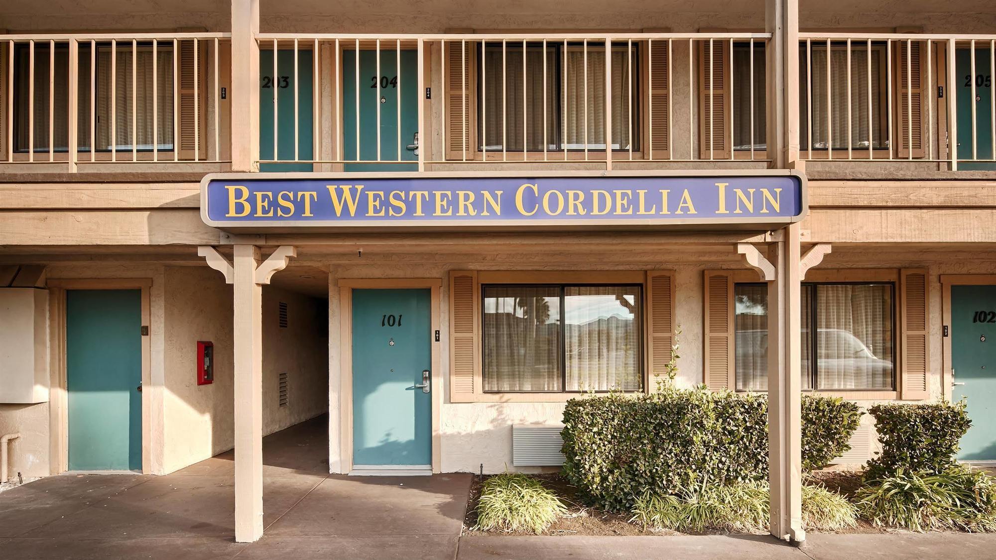 Best Western Cordelia Inn Exteriér fotografie